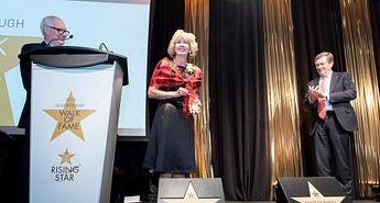 Centennial President immortalized on Scarborough Walk of Fame Image